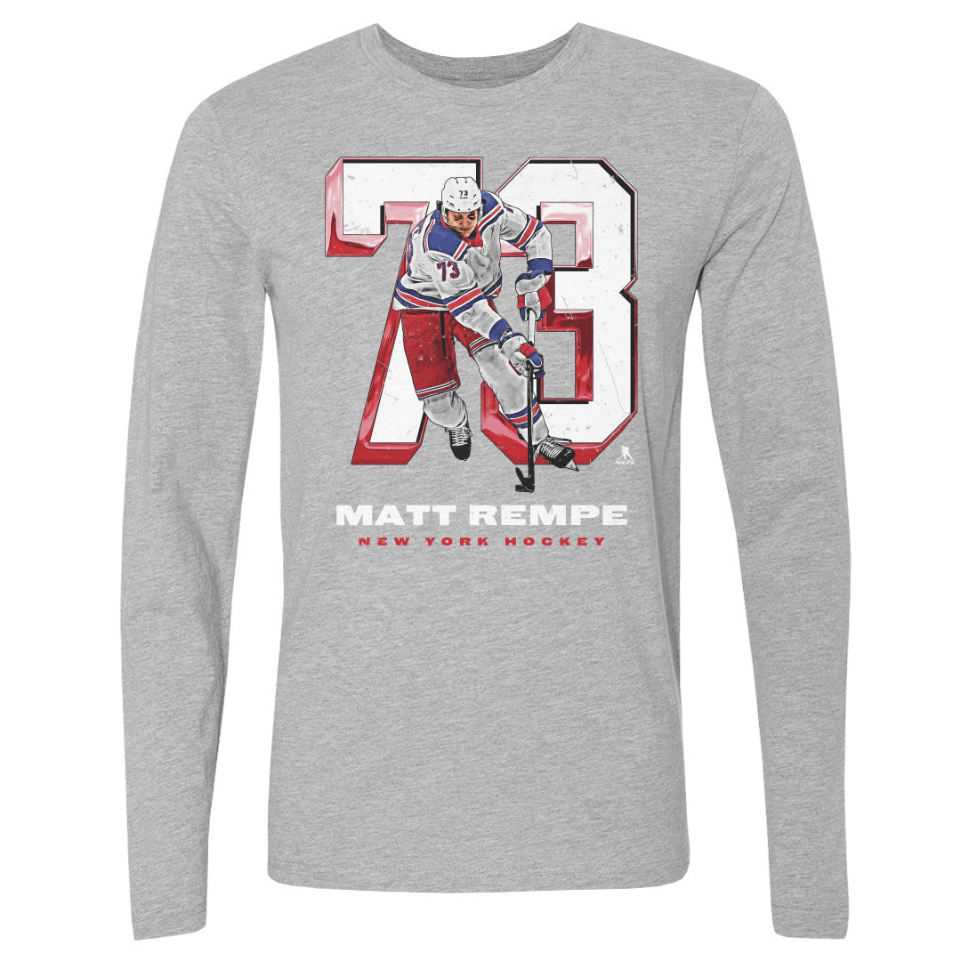 Matt Rempe Men's Long Sleeve T-Shirt | 500 LEVEL