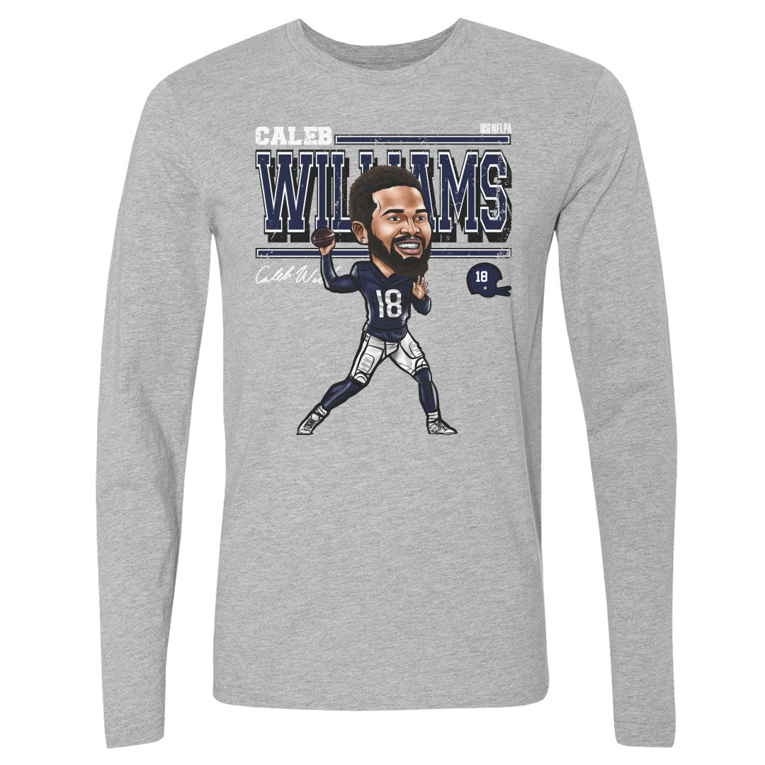 Caleb Williams Men's Long Sleeve T-Shirt | 500 LEVEL