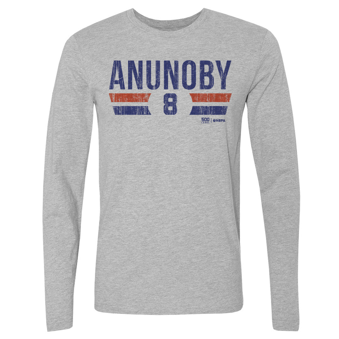 OG Anunoby Men's Long Sleeve T-Shirt | 500 LEVEL