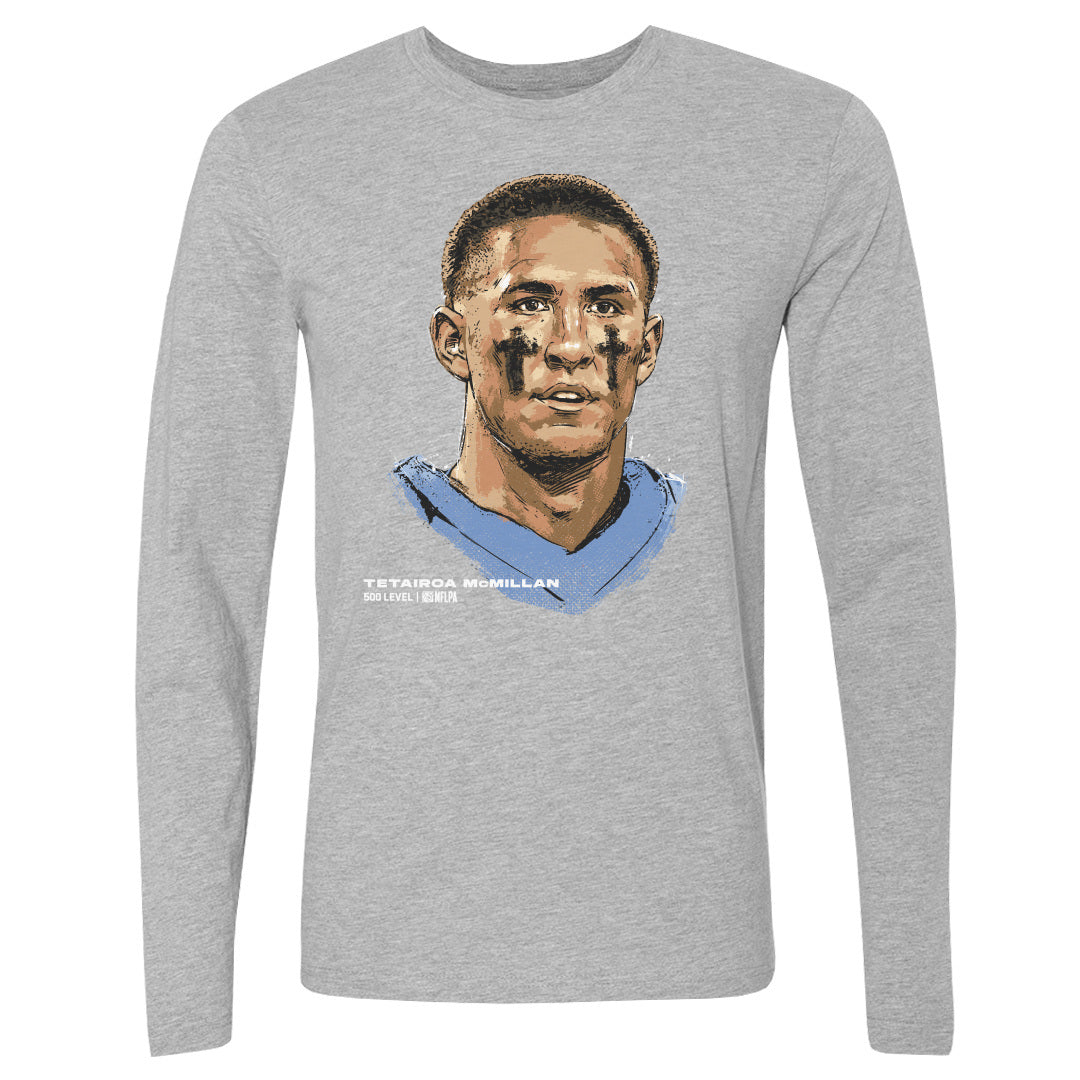 Tetairoa McMillan Men's Long Sleeve T-Shirt | 500 LEVEL