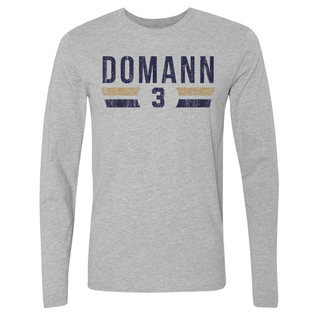Brock Domann Men's Long Sleeve T-Shirt | 500 LEVEL