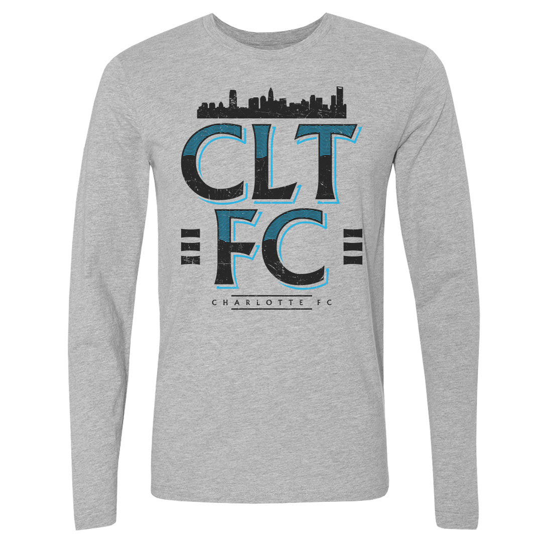 Charlotte FC Men's Long Sleeve T-Shirt | 500 LEVEL