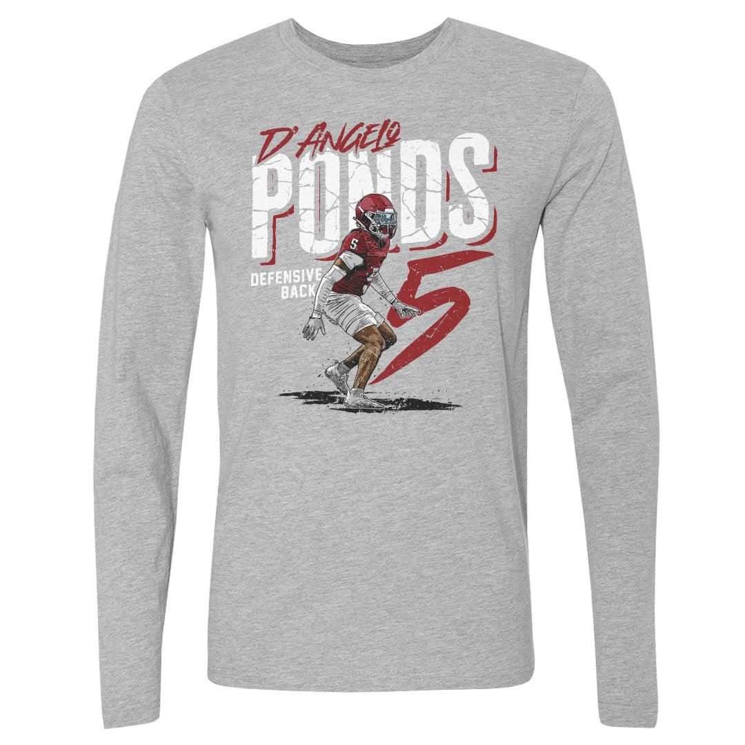 D'Angelo Ponds Men's Long Sleeve T-Shirt | 500 LEVEL