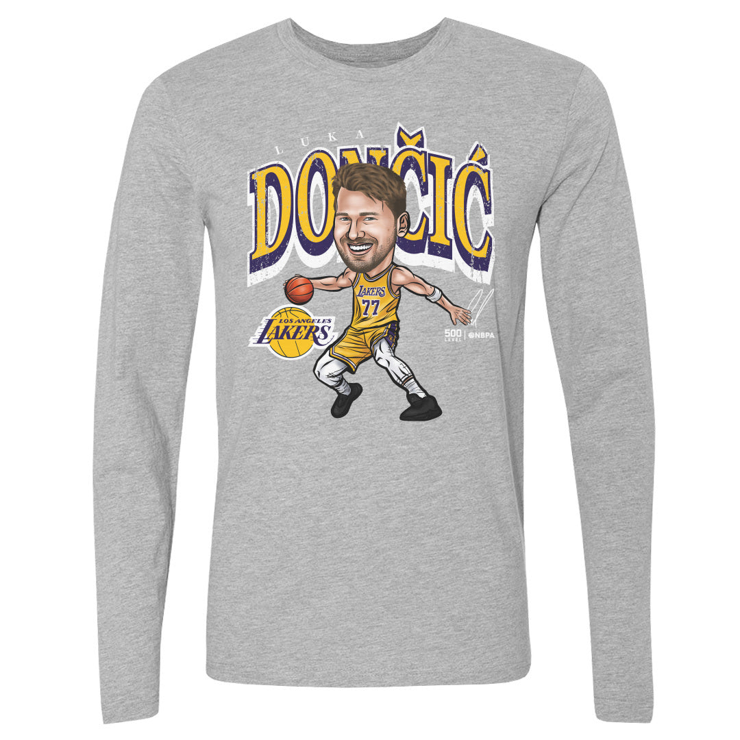 Luka Doncic Men's Long Sleeve T-Shirt | 500 LEVEL