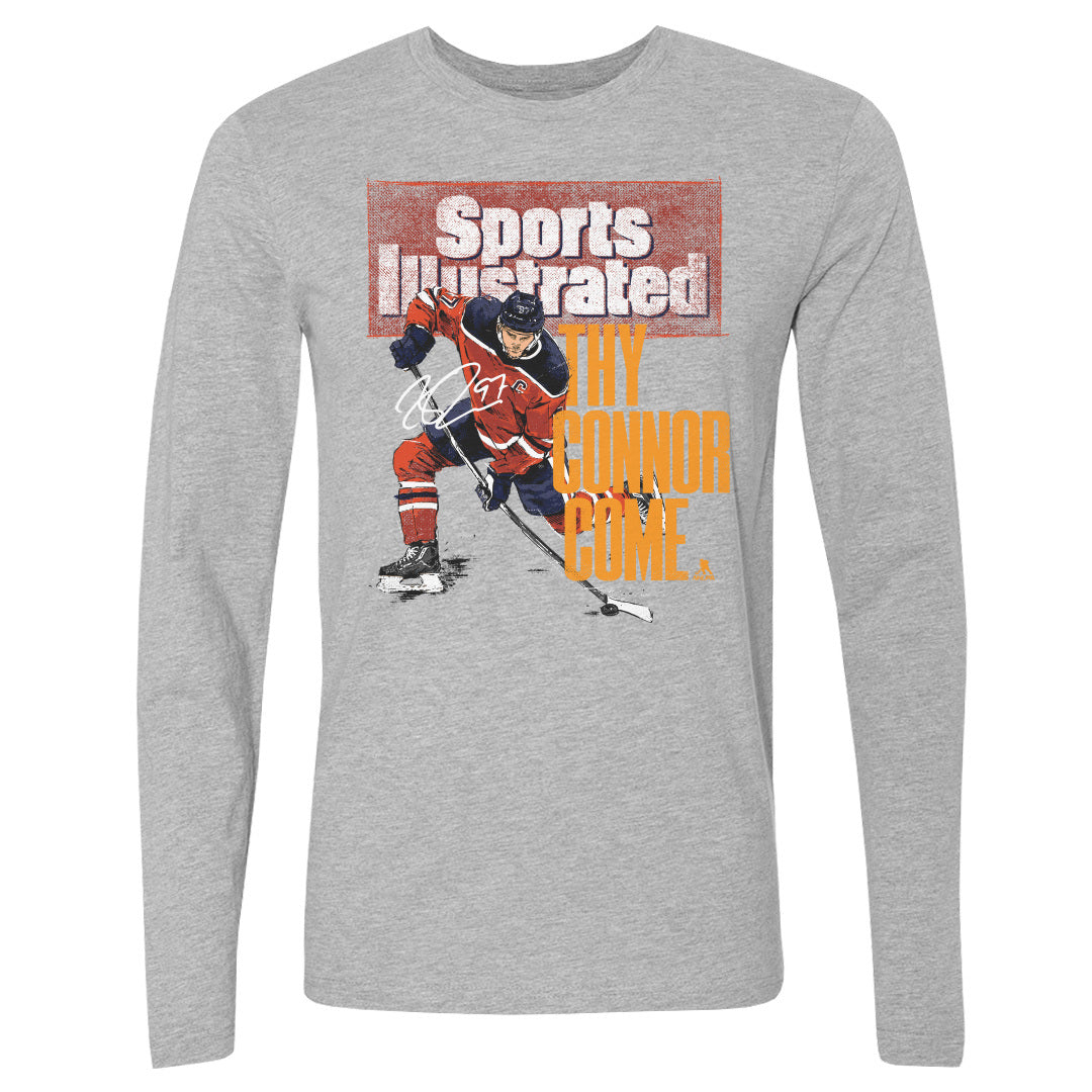 Connor McDavid Men's Long Sleeve T-Shirt | 500 LEVEL