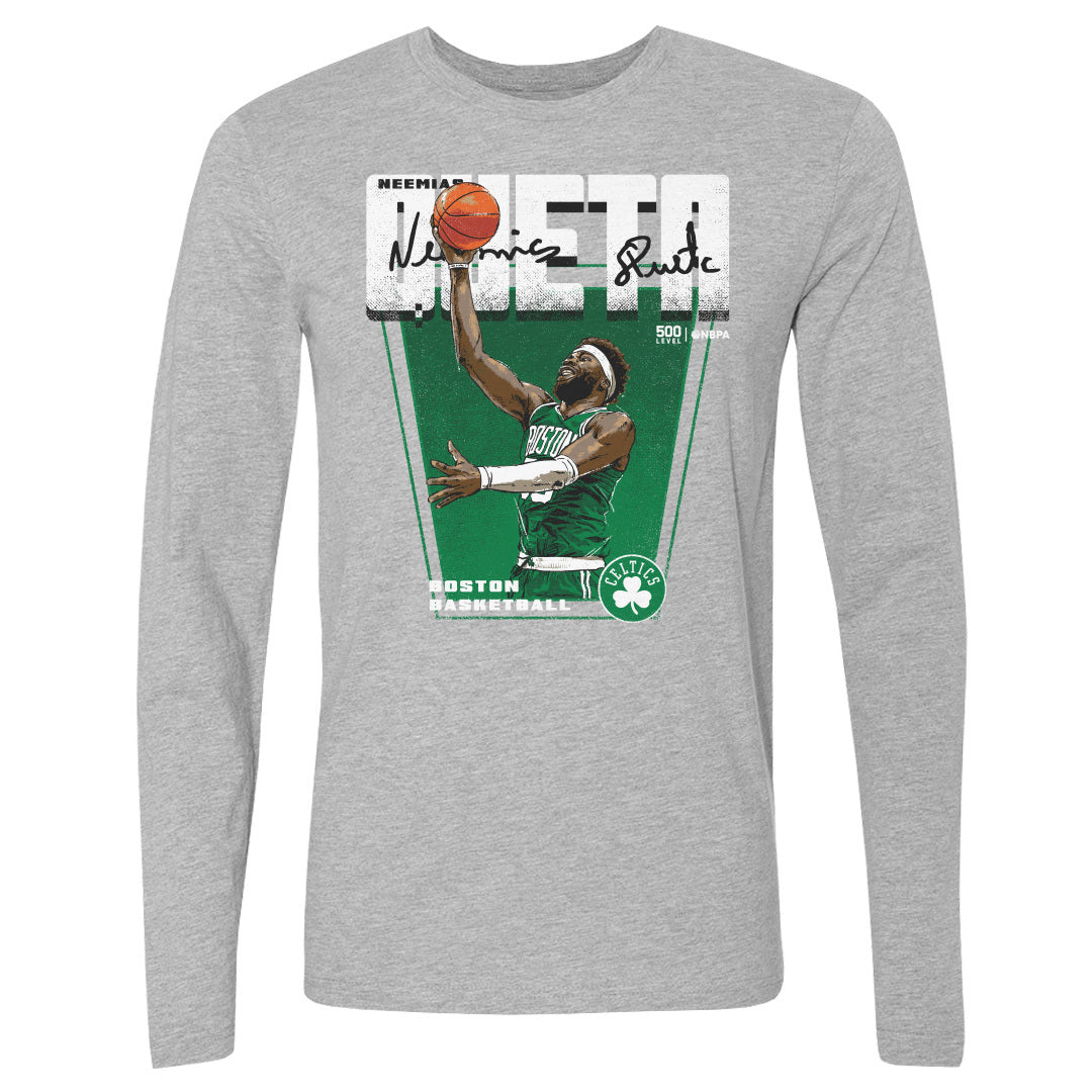 Neemias Queta Men's Long Sleeve T-Shirt | 500 LEVEL