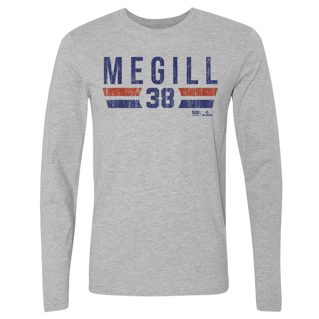 Tylor Megill Men's Long Sleeve T-Shirt | 500 LEVEL