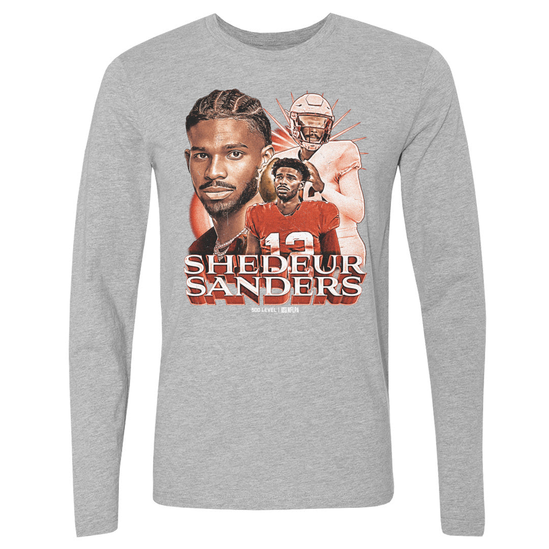 Shedeur Sanders Men's Long Sleeve T-Shirt | 500 LEVEL