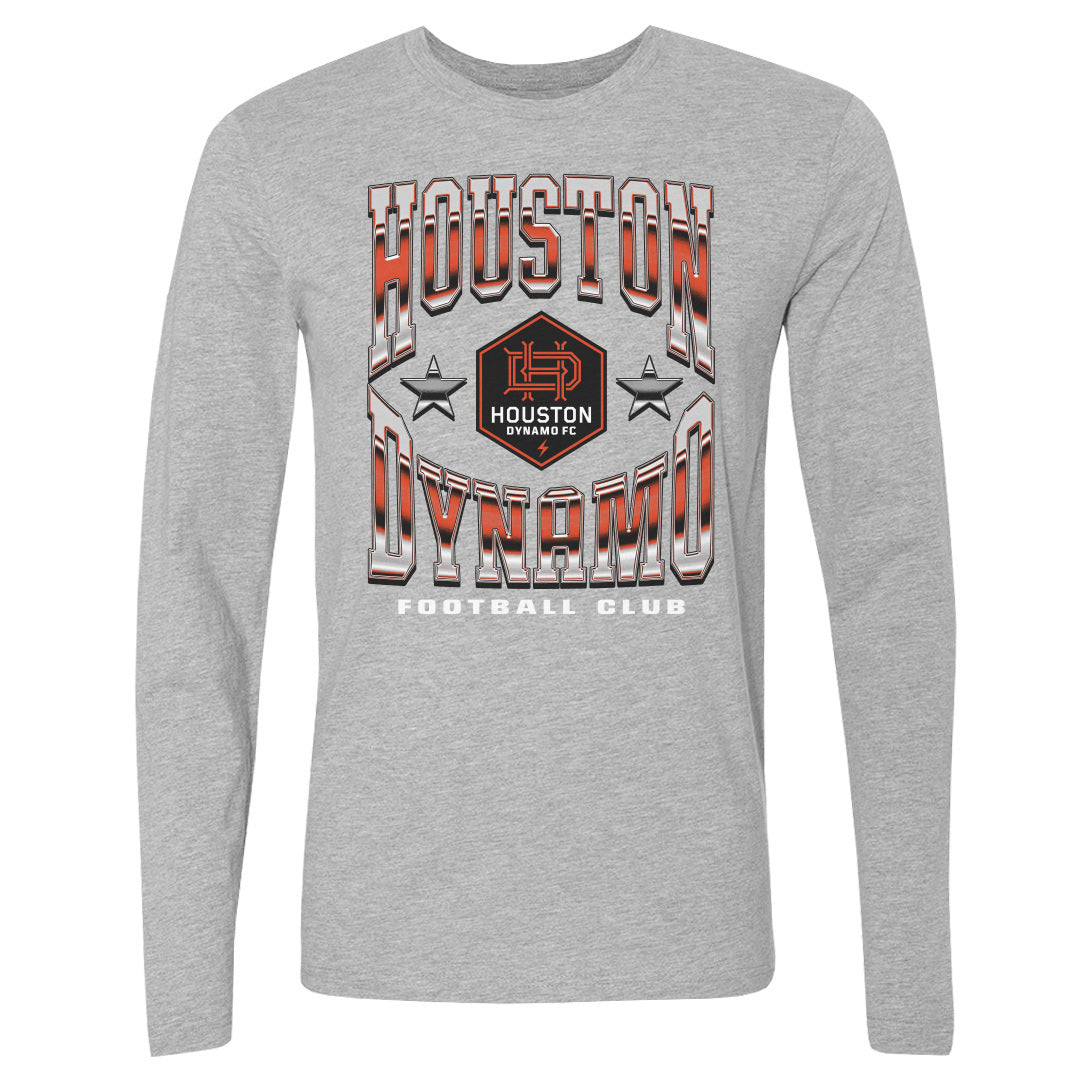 Houston Dynamo FC Men&#39;s Long Sleeve T-Shirt | 500 LEVEL