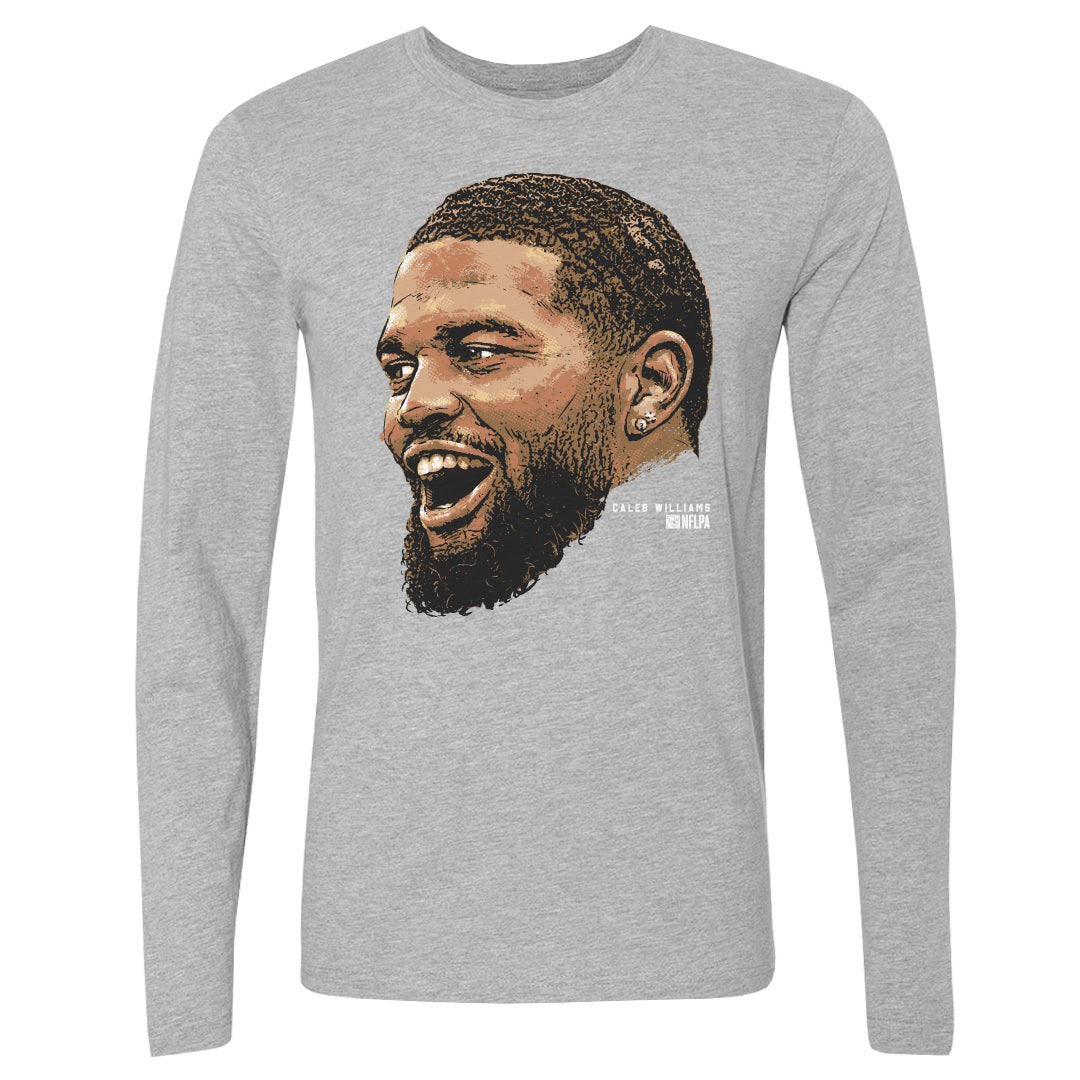 Caleb Williams Men's Long Sleeve T-Shirt | 500 LEVEL
