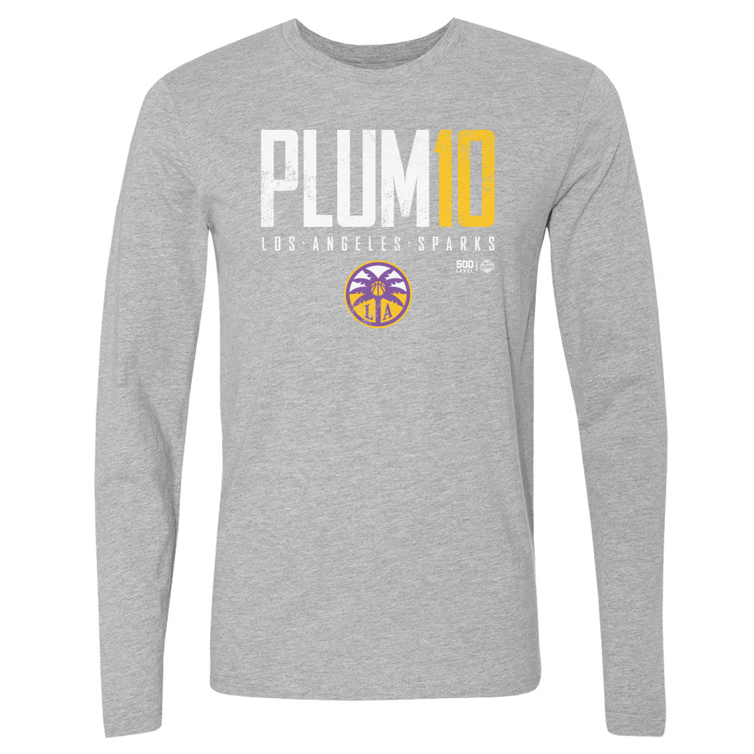 Kelsey Plum Men's Long Sleeve T-Shirt | 500 LEVEL