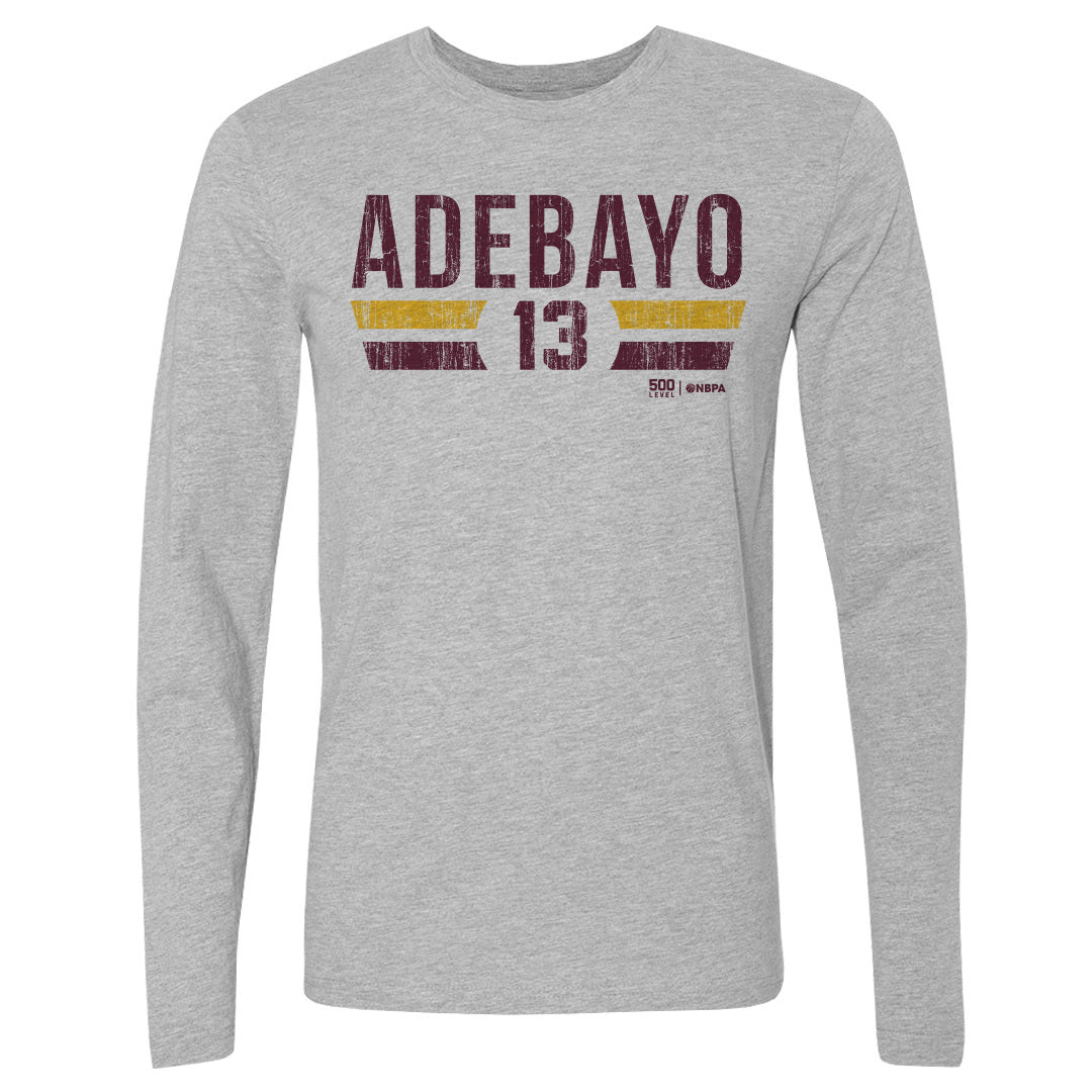 Bam Adebayo Men's Long Sleeve T-Shirt | 500 LEVEL