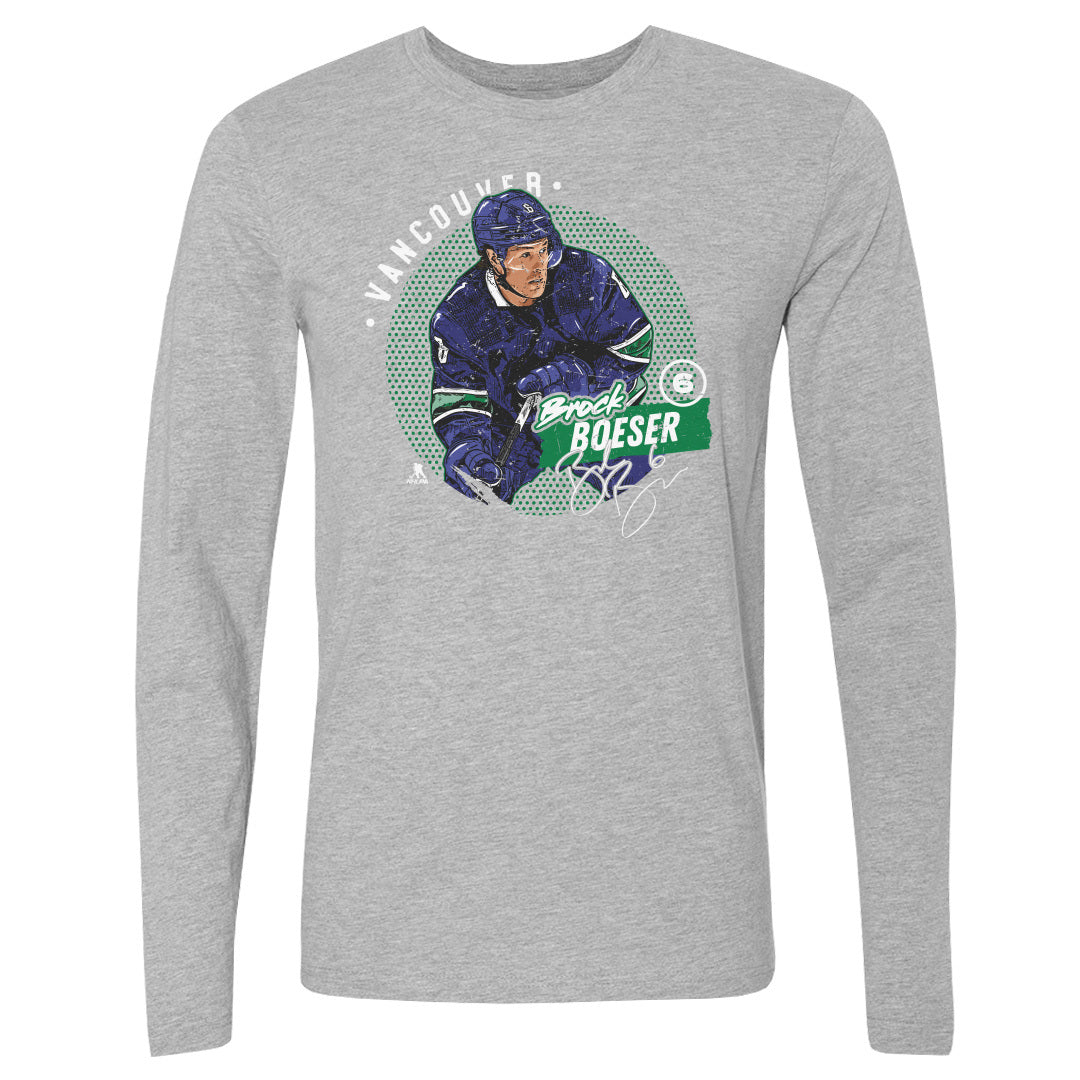 Brock Boeser Men's Long Sleeve T-Shirt | 500 LEVEL