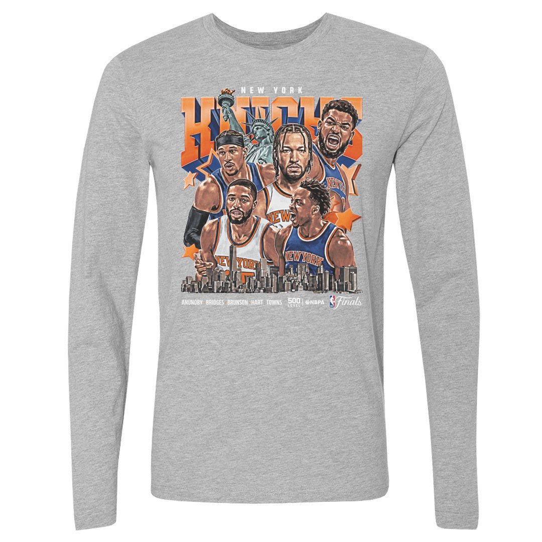New York Knicks Men's Long Sleeve T-Shirt | 500 LEVEL