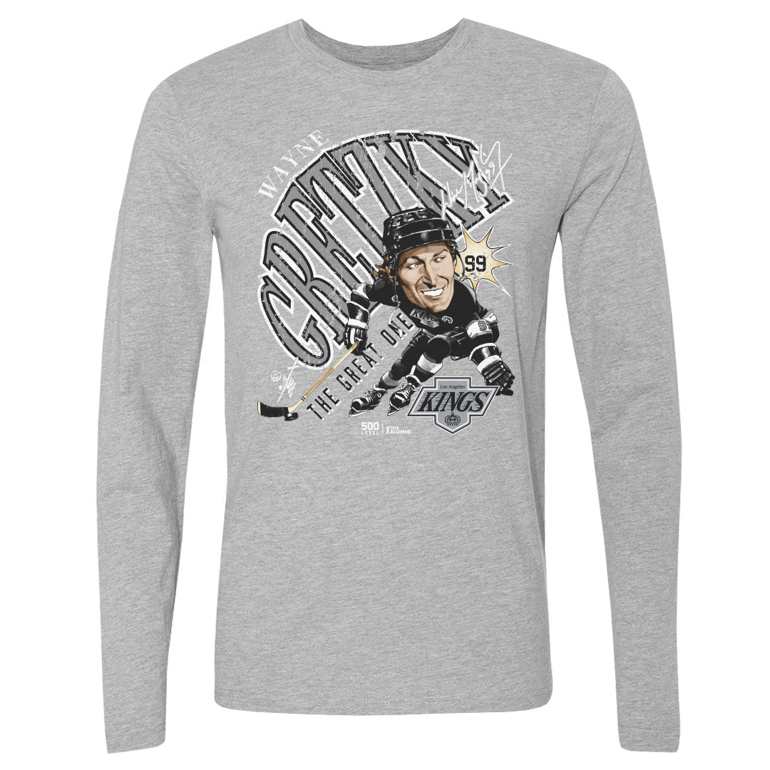 Wayne Gretzky Men's Long Sleeve T-Shirt | 500 LEVEL