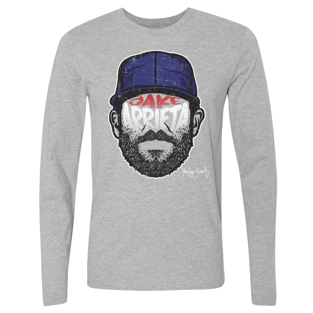 Jake Arrieta Men's Long Sleeve T-Shirt | 500 LEVEL