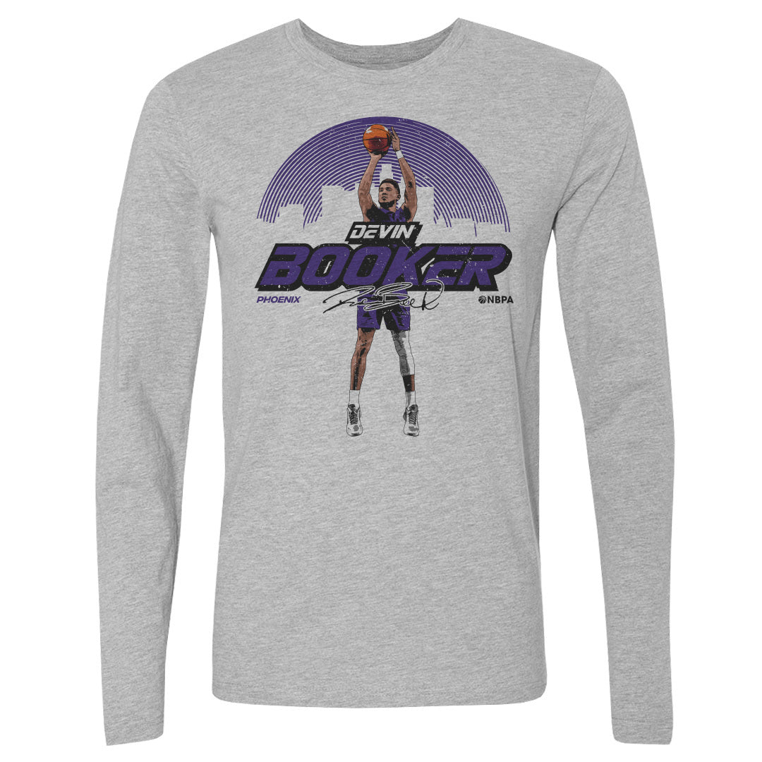Devin Booker Men's Long Sleeve T-Shirt | 500 LEVEL