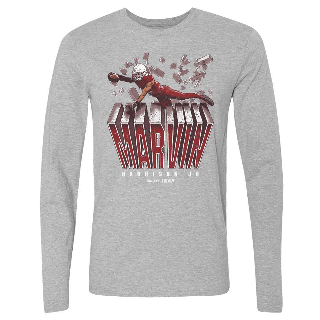 Marvin Harrison Jr. Men's Long Sleeve T-Shirt | 500 LEVEL