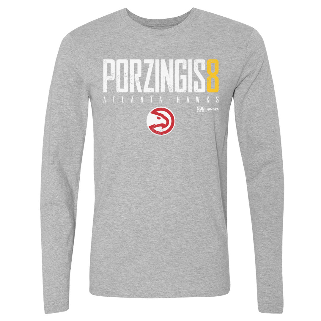 Kristaps Porzingis Men's Long Sleeve T-Shirt | 500 LEVEL