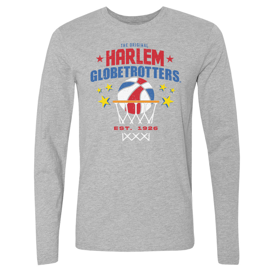 Harlem Globetrotters Men's Long Sleeve T-Shirt | 500 LEVEL
