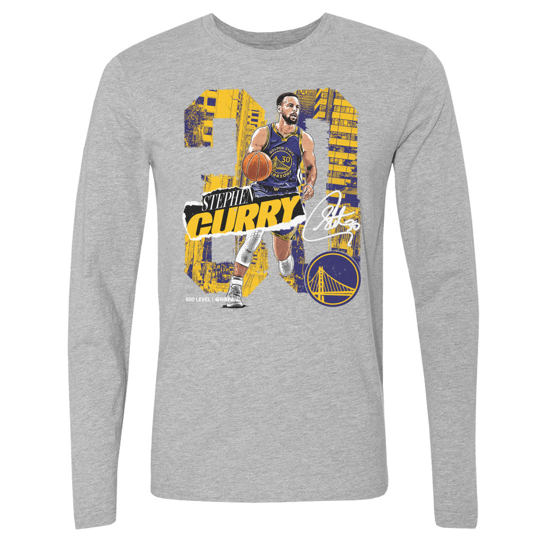 Steph Curry Men's Long Sleeve T-Shirt | 500 LEVEL
