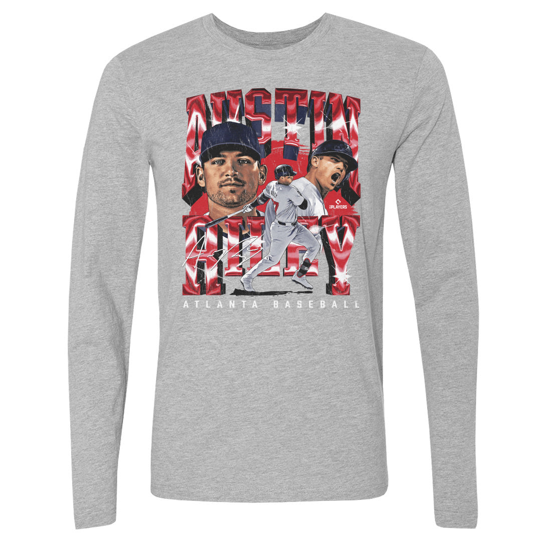 Austin Riley Men's Long Sleeve T-Shirt | 500 LEVEL