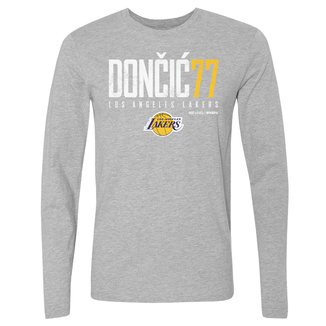 Luka Doncic Men's Long Sleeve T-Shirt | 500 LEVEL