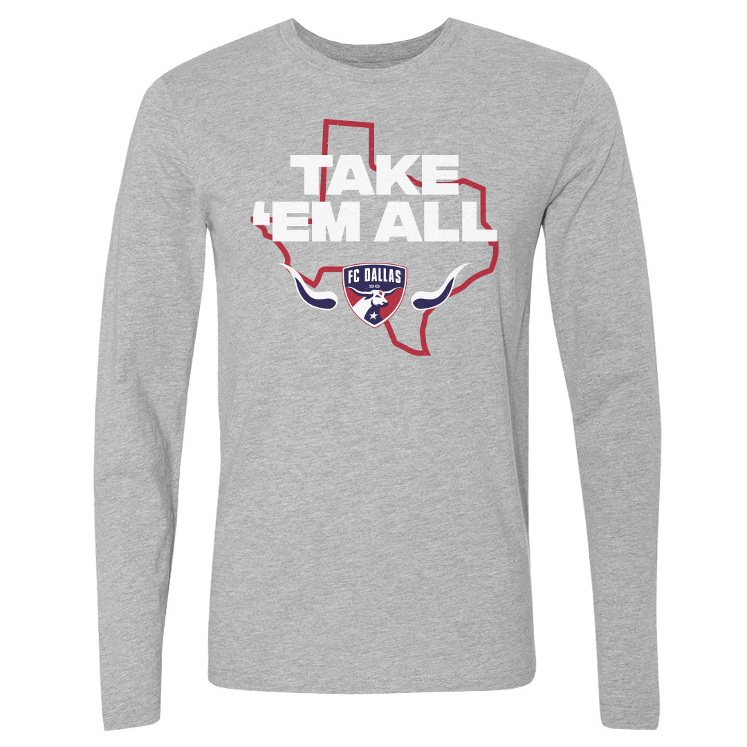 FC Dallas Men's Long Sleeve T-Shirt | 500 LEVEL