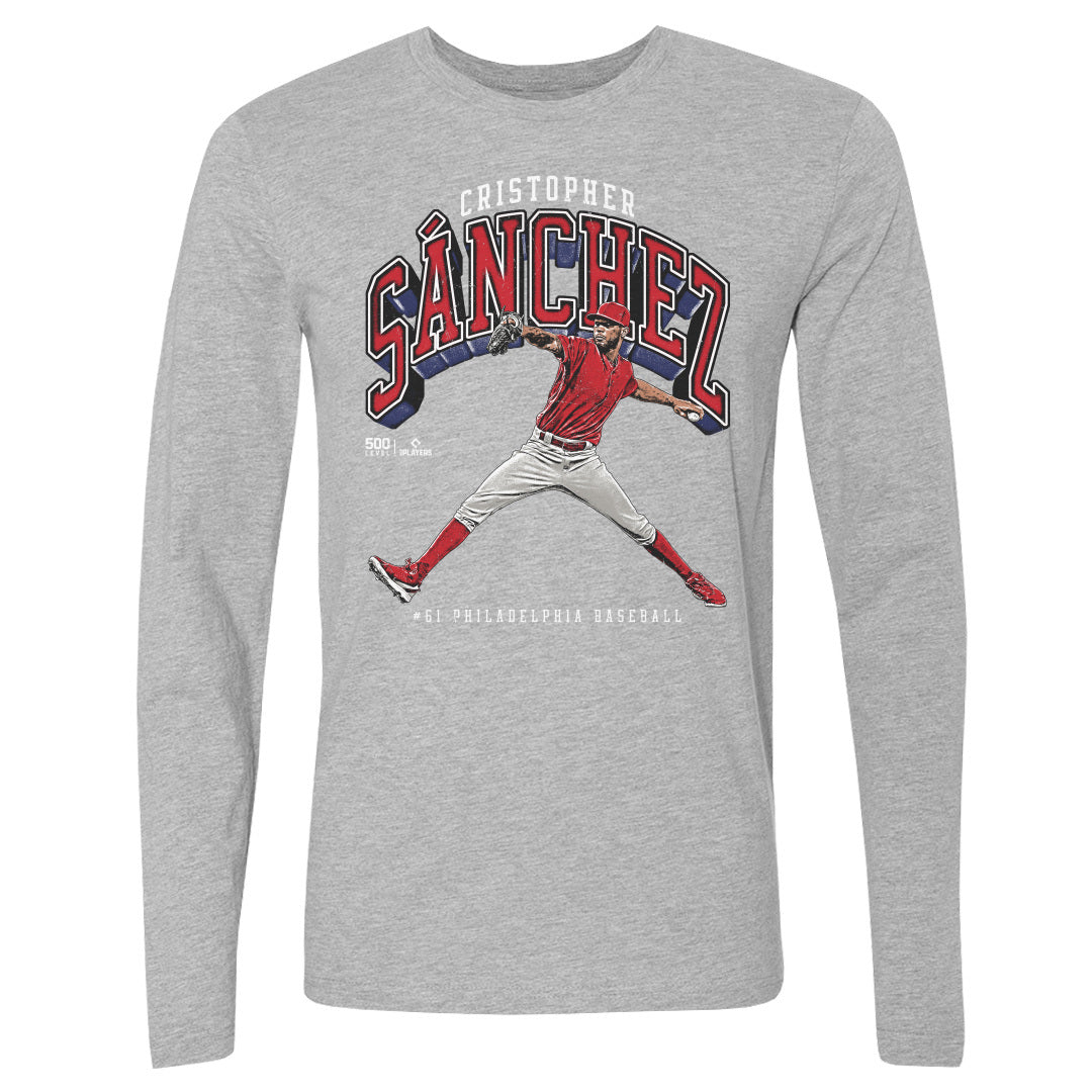 Cristopher Sanchez Men's Long Sleeve T-Shirt | 500 LEVEL