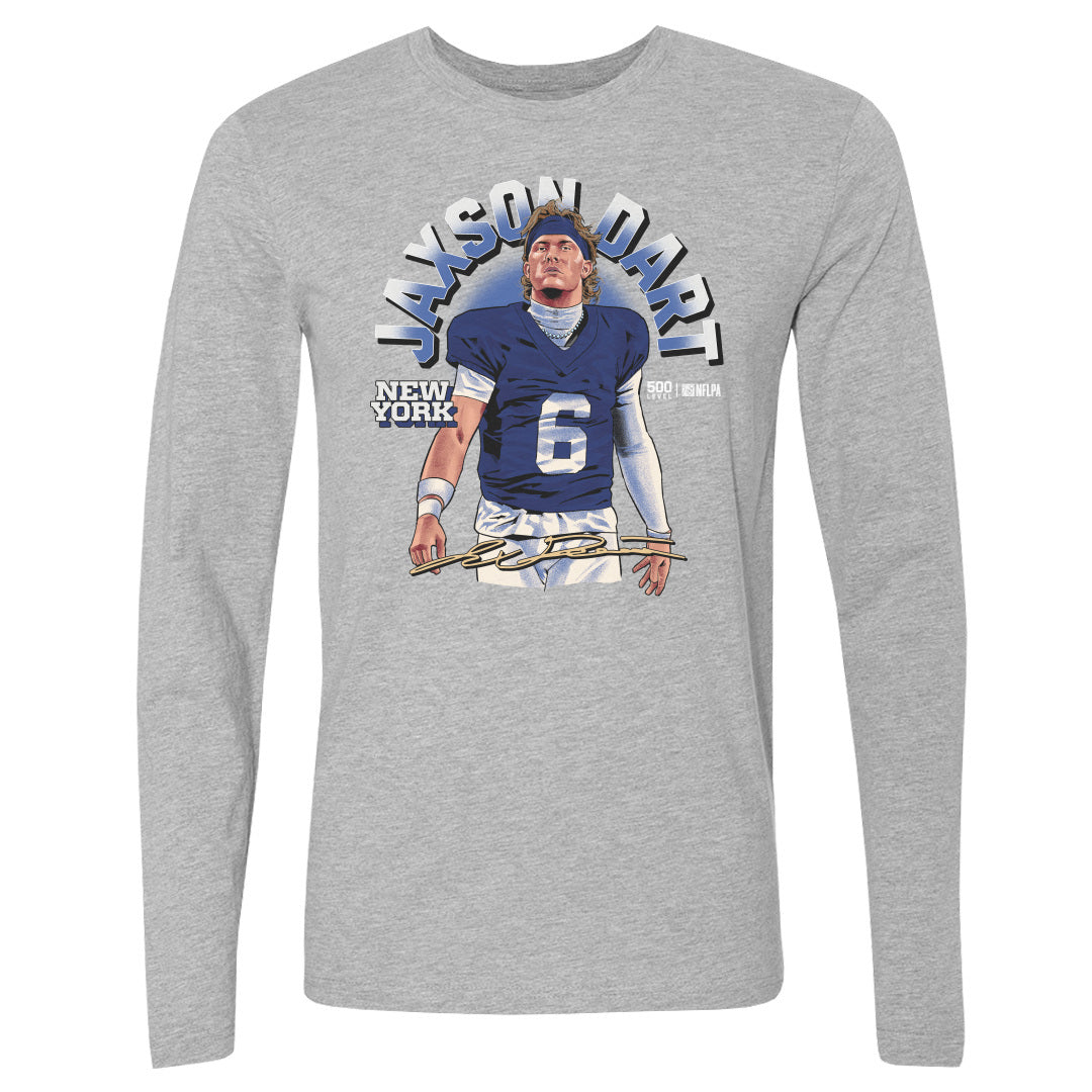 Jaxson Dart Men's Long Sleeve T-Shirt | 500 LEVEL