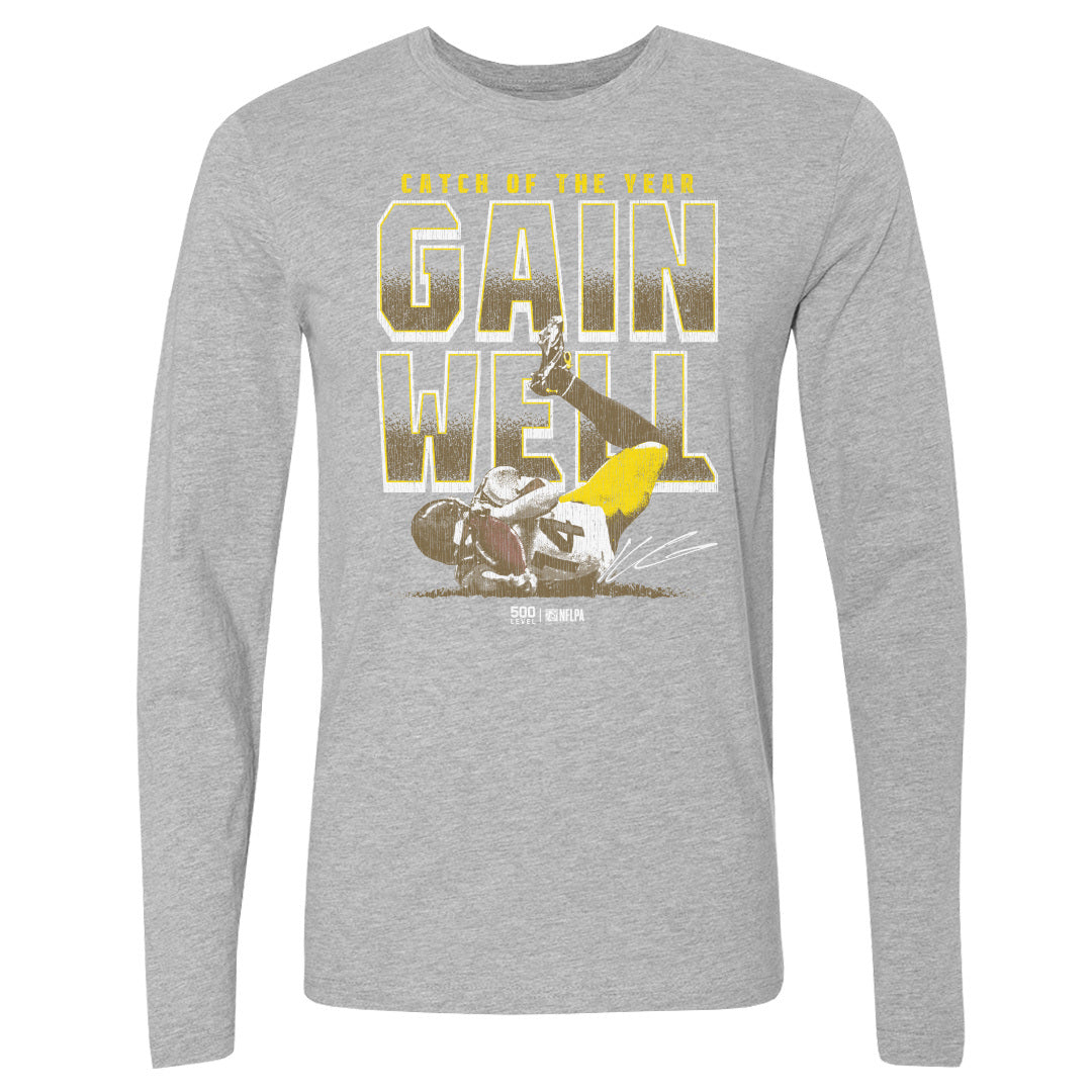 Kenneth Gainwell Men's Long Sleeve T-Shirt | 500 LEVEL