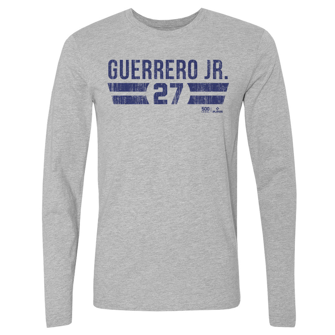 Vladimir Guerrero Jr. Men's Long Sleeve T-Shirt | 500 LEVEL