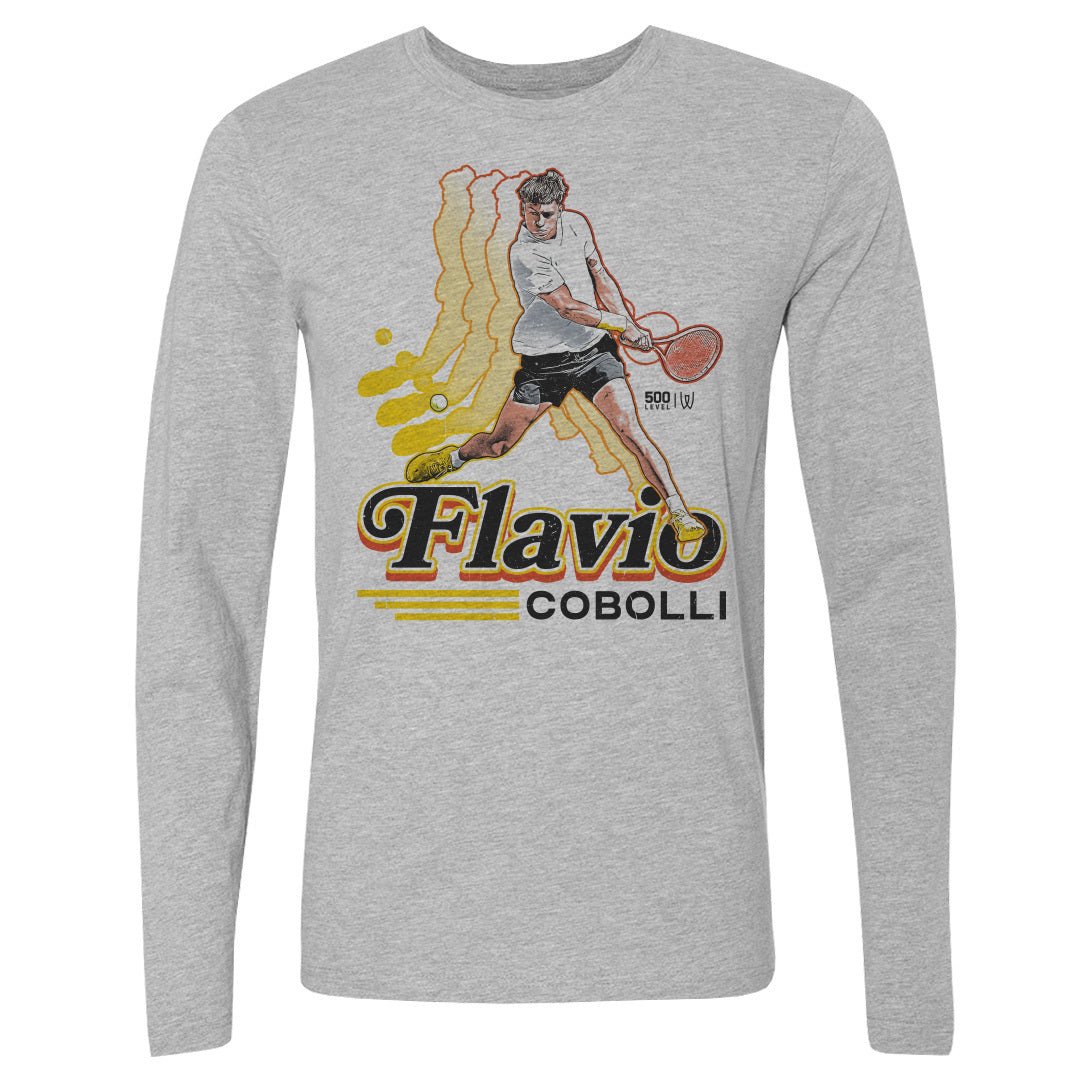 Flavio Cobolli Men's Long Sleeve T-Shirt | 500 LEVEL