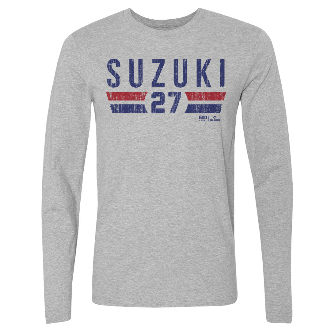 Seiya Suzuki Men's Long Sleeve T-Shirt | 500 LEVEL