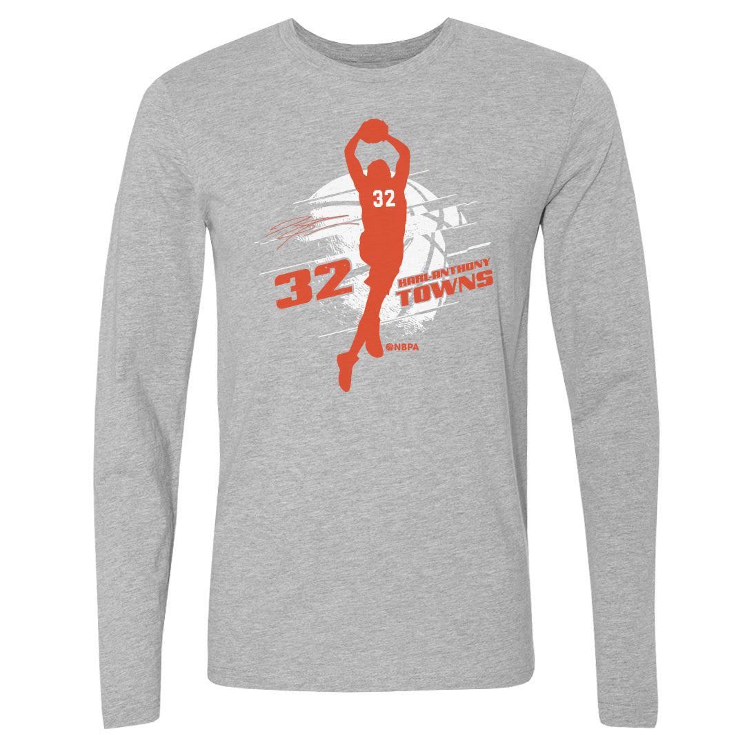 Karl-Anthony Towns Men's Long Sleeve T-Shirt | 500 LEVEL
