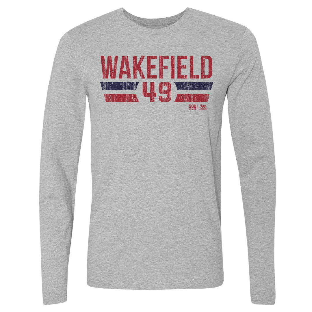 Tim Wakefield Men's Long Sleeve T-Shirt | 500 LEVEL