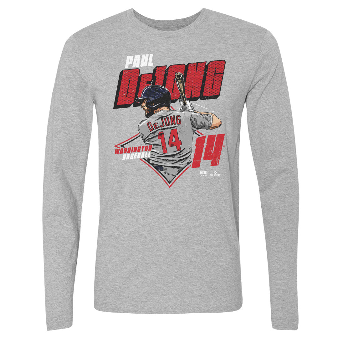 Paul DeJong Men's Long Sleeve T-Shirt | 500 LEVEL