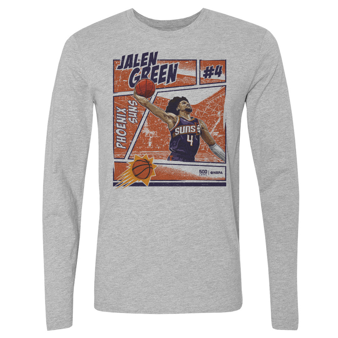 Jalen Green Men's Long Sleeve T-Shirt | 500 LEVEL