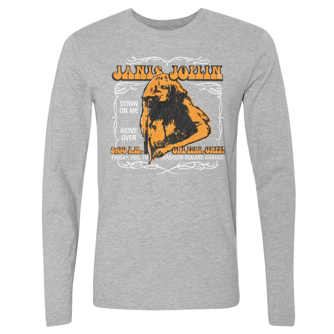 Janis Joplin Men's Long Sleeve T-Shirt | 500 LEVEL