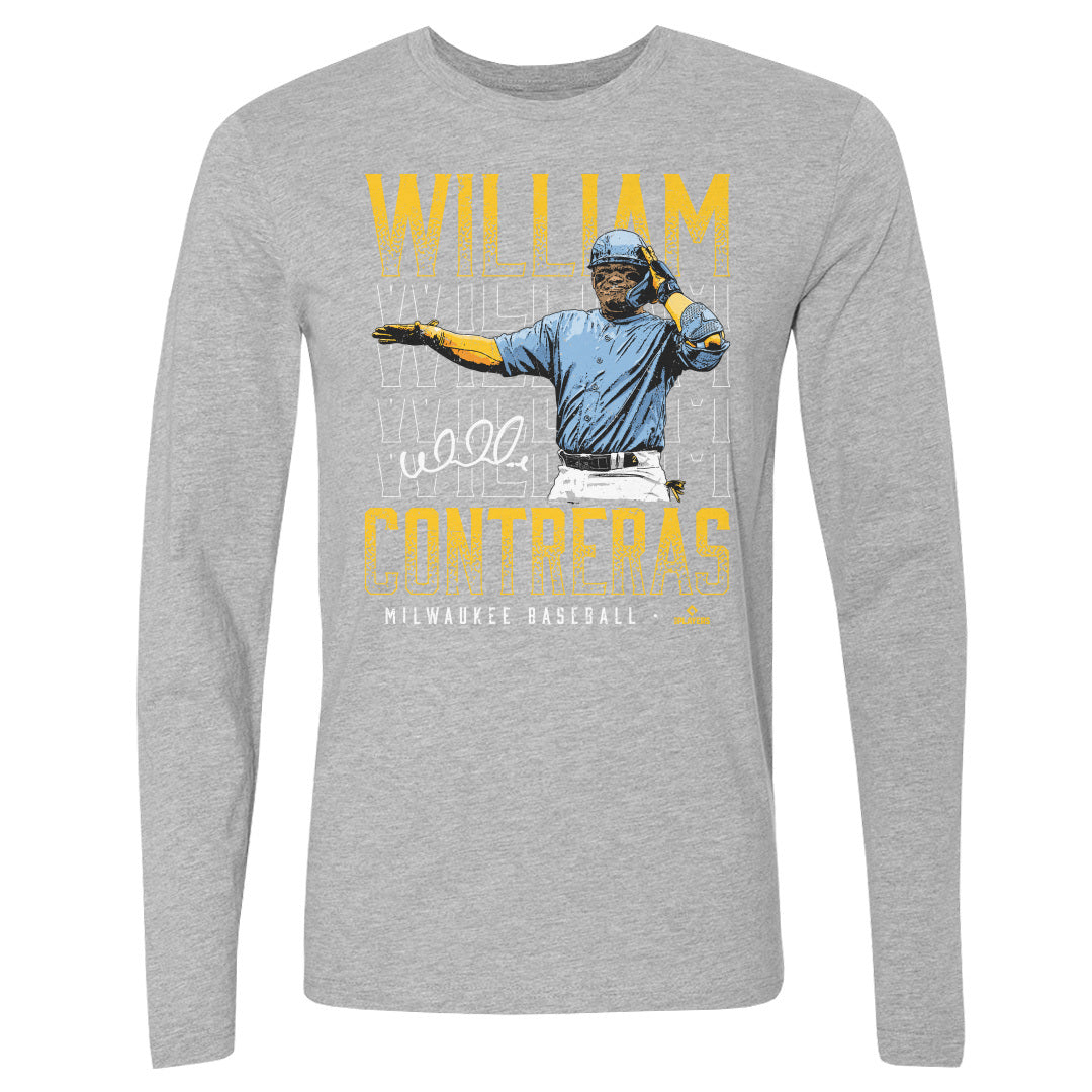 William Contreras Men's Long Sleeve T-Shirt | 500 LEVEL