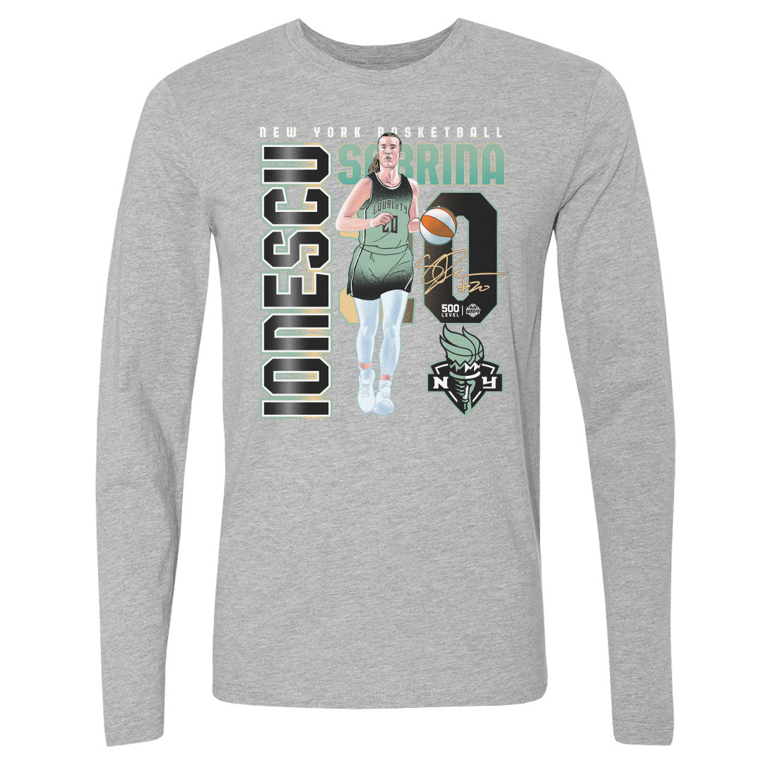 Sabrina Ionescu Men's Long Sleeve T-Shirt | 500 LEVEL