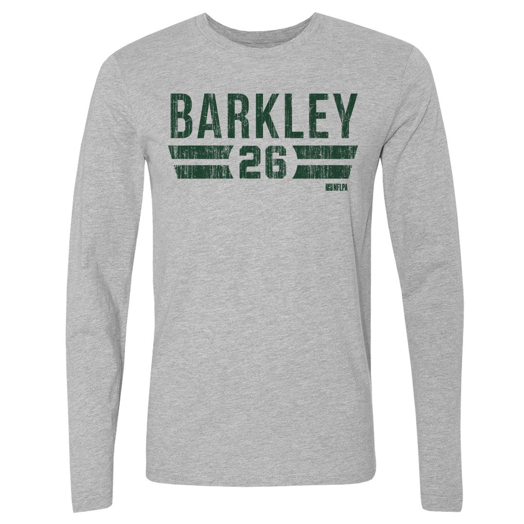 Saquon Barkley Men's Long Sleeve T-Shirt | 500 LEVEL