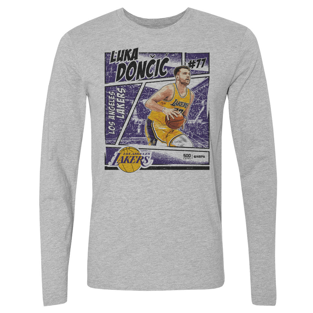 Luka Doncic Men's Long Sleeve T-Shirt | 500 LEVEL