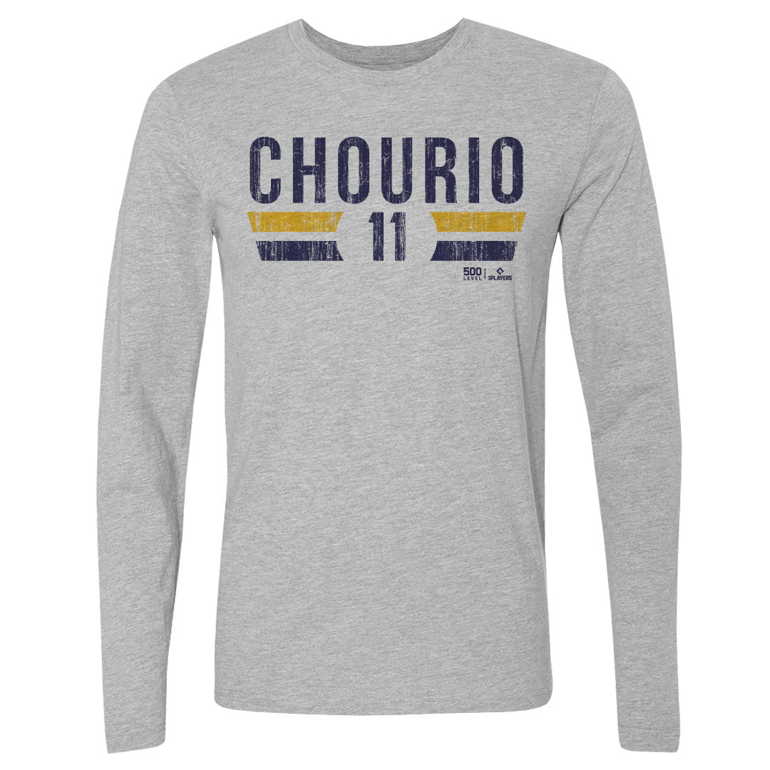 Jackson Chourio Men's Long Sleeve T-Shirt | 500 LEVEL