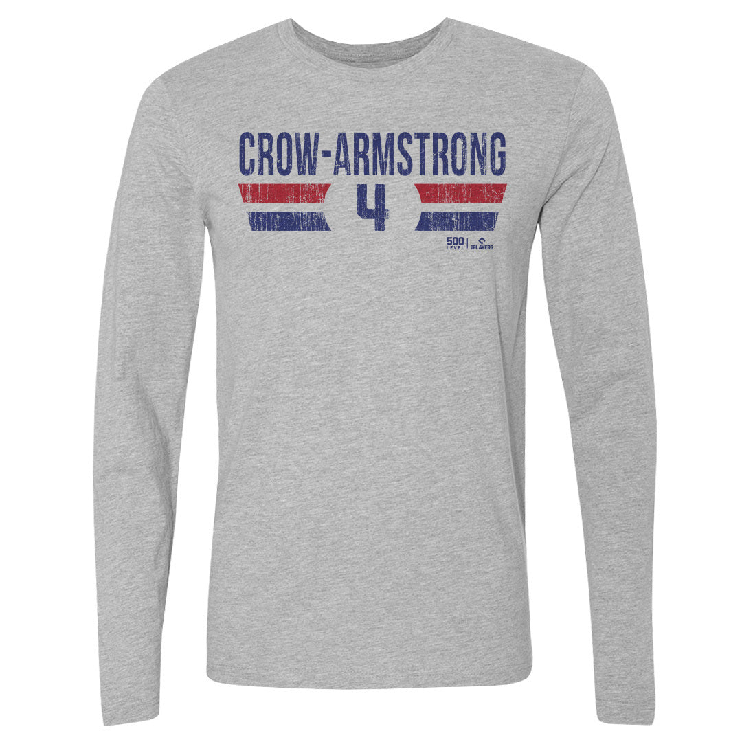 Pete Crow-Armstrong Men's Long Sleeve T-Shirt | 500 LEVEL