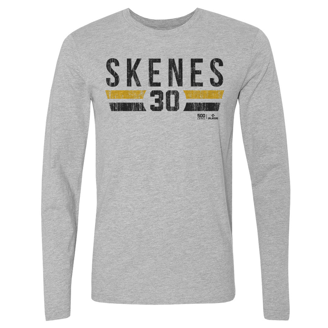 Paul Skenes Men's Long Sleeve T-Shirt | 500 LEVEL