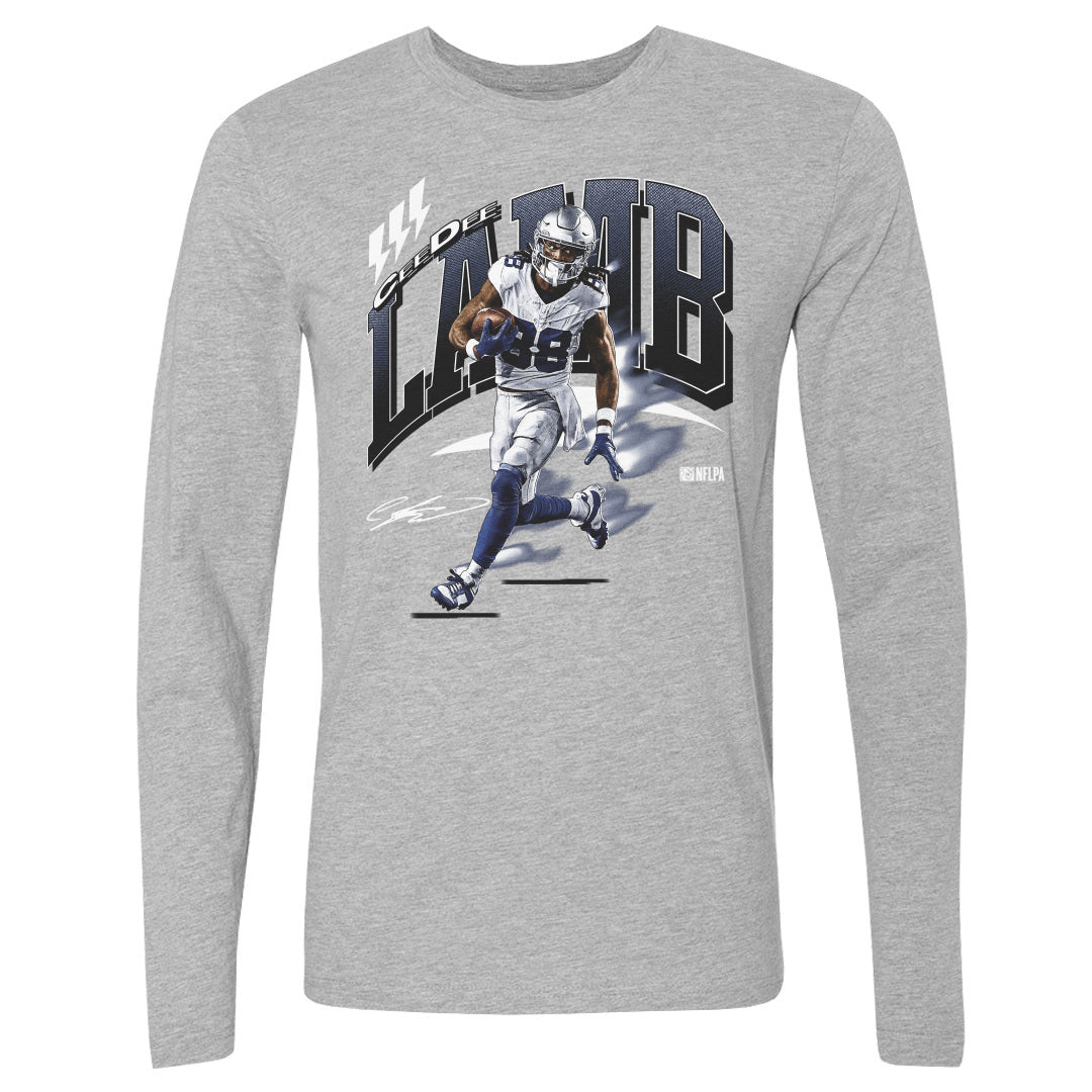 CeeDee Lamb Men's Long Sleeve T-Shirt | 500 LEVEL