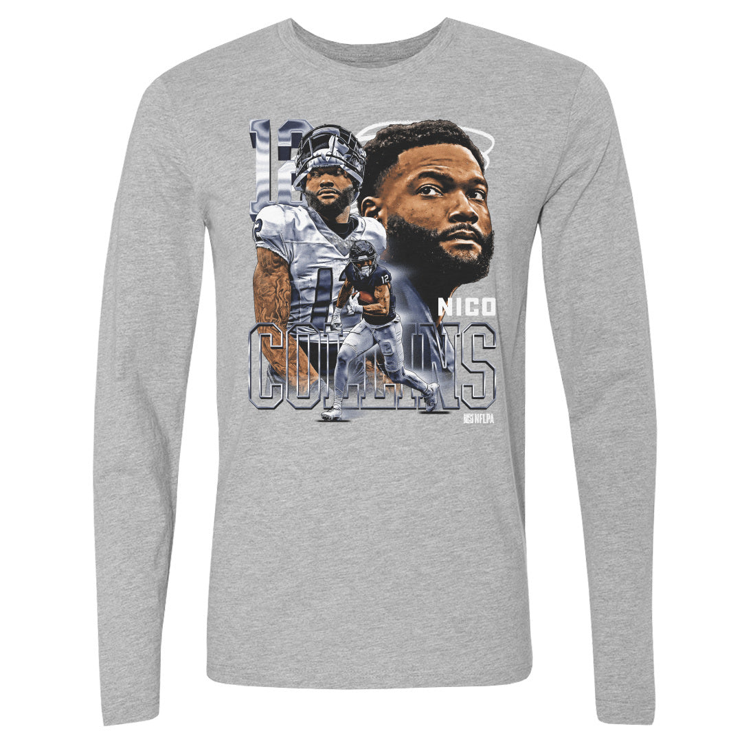 Nico Collins Men's Long Sleeve T-Shirt | 500 LEVEL