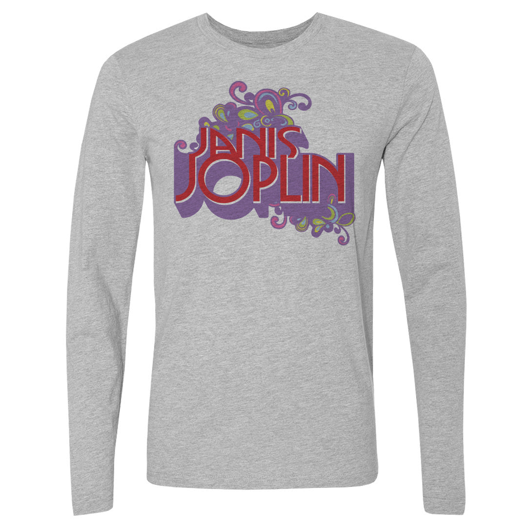 Janis Joplin Men's Long Sleeve T-Shirt | 500 LEVEL
