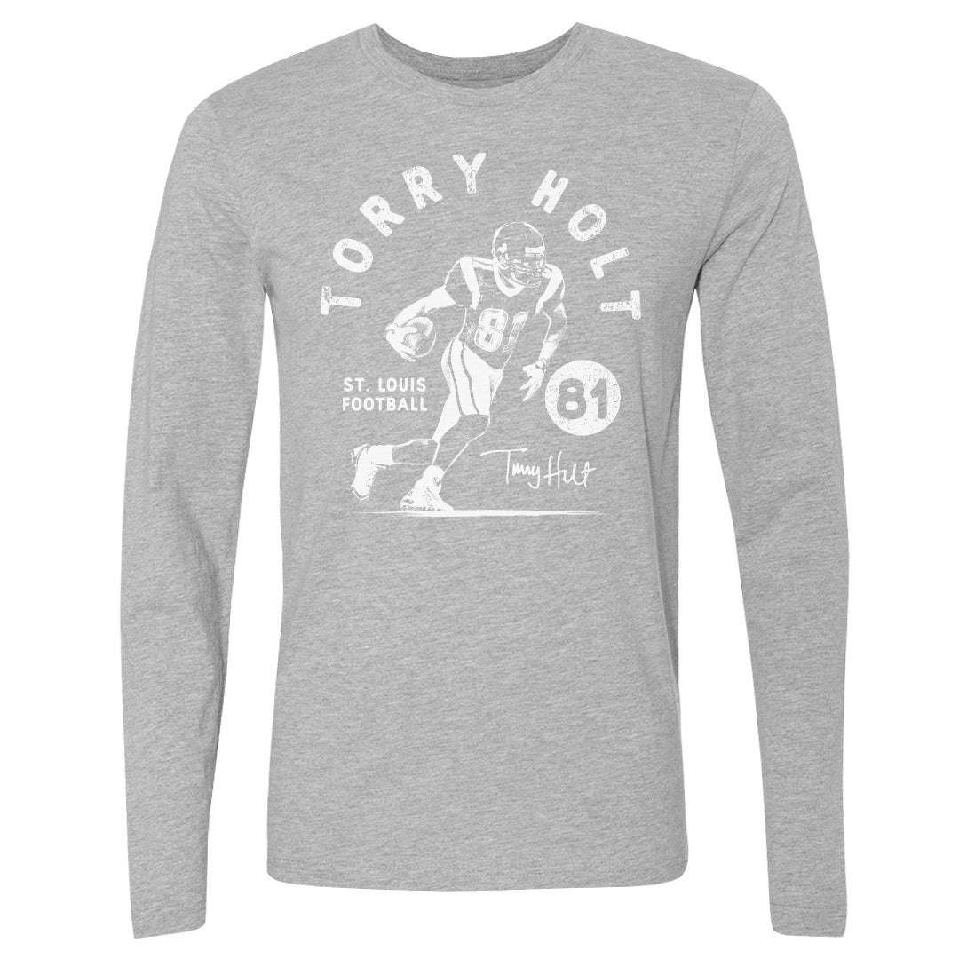 Torry Holt Men's Long Sleeve T-Shirt | 500 LEVEL